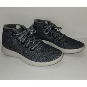 Allbirds WRUM Wool Runner Up Mizzles Womens Gray Mid Sneakers Size 8 Great